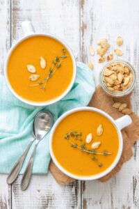 vegan roasted butternut squash soup 53